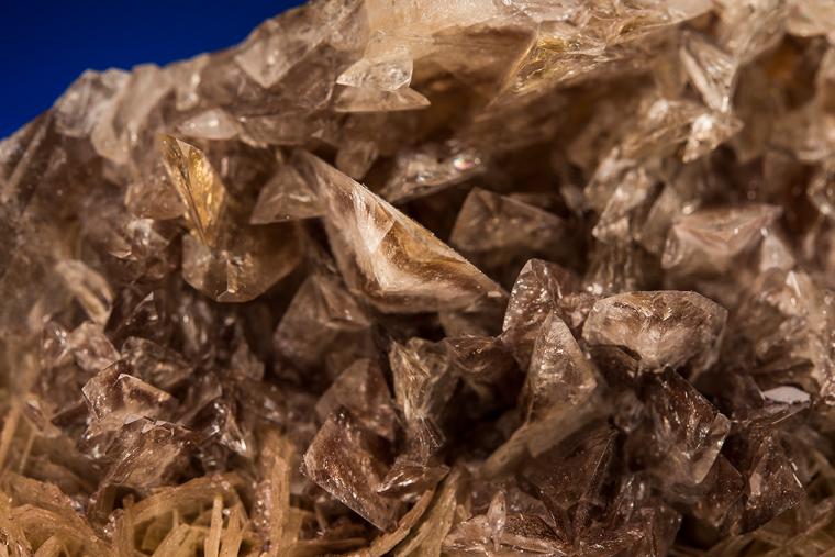 COLEMANITE with CALCITE (repaired)